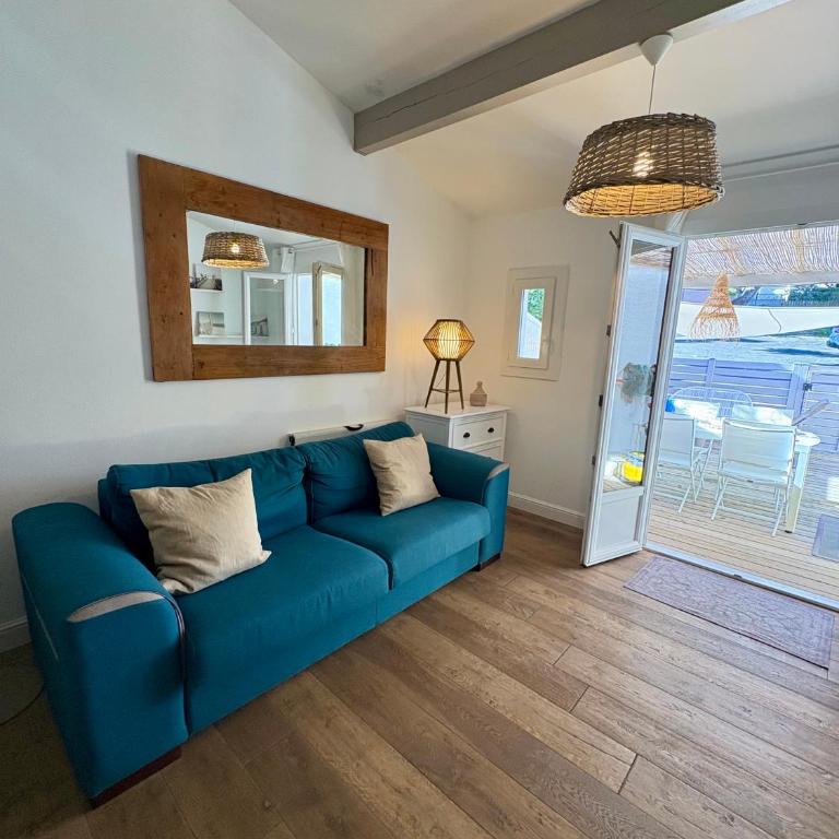 Pavillon rénové avec terrasse & piscine - Casa con 1 dormitorio - 3