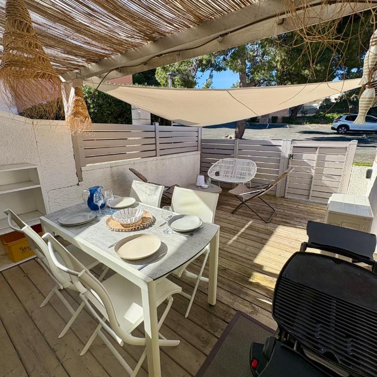 Pavillon rénové avec terrasse & piscine - Casa con 1 dormitorio - 1