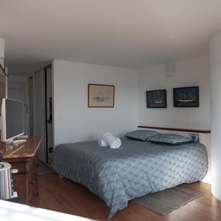 Meublé La Sergerie - Habitación Doble con vistas al mar - 4