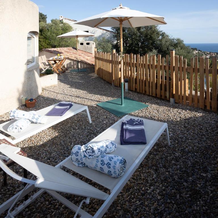 Meublé La Sergerie - Habitación Doble con vistas al mar - 3