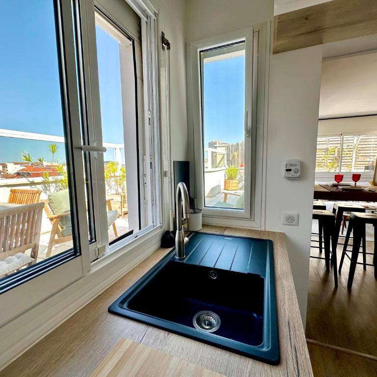 Arcachon Centre - Roof Top - Terrasse - Climatisation - Apartment mit 1 Schlafzimmer - 11