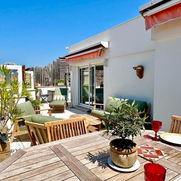 Arcachon Centre - Roof Top - Terrasse - Climatisation - Apartment mit 1 Schlafzimmer - 1