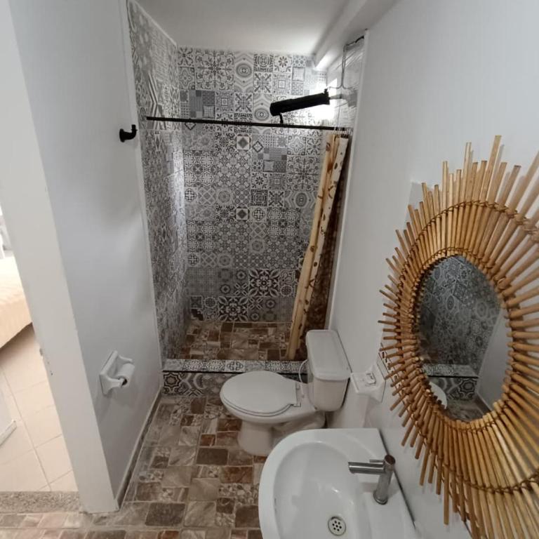 Eco Hotel Santa Barbara - Habitación Doble con balcón - 1