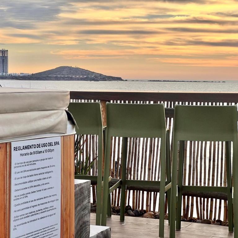 Alberca con terraza privada y con acceso a la playa - Apartamento de 2 dormitorios con terraza - 37