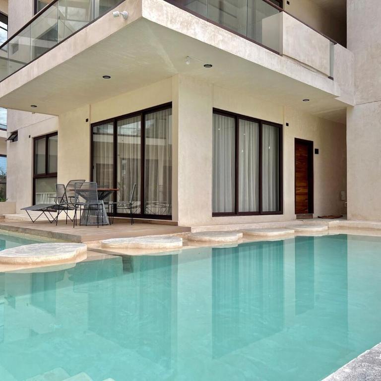 Alberca con terraza privada y con acceso a la playa - Apartamento de 2 dormitorios con terraza - 38