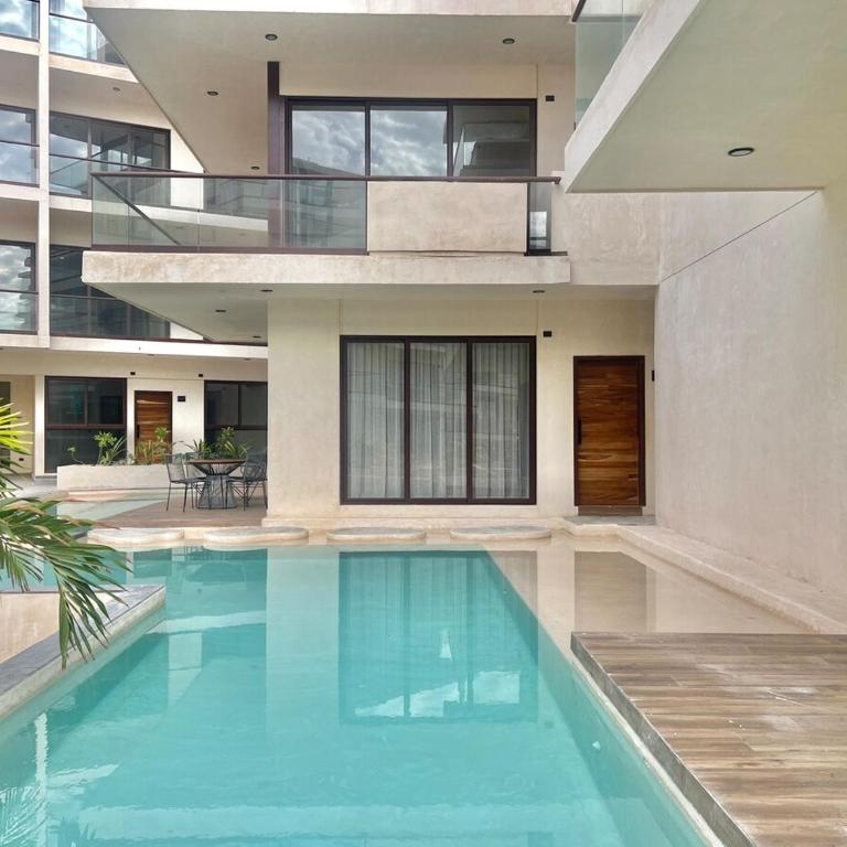 Alberca con terraza privada y con acceso a la playa - Apartamento de 2 dormitorios con terraza - 57
