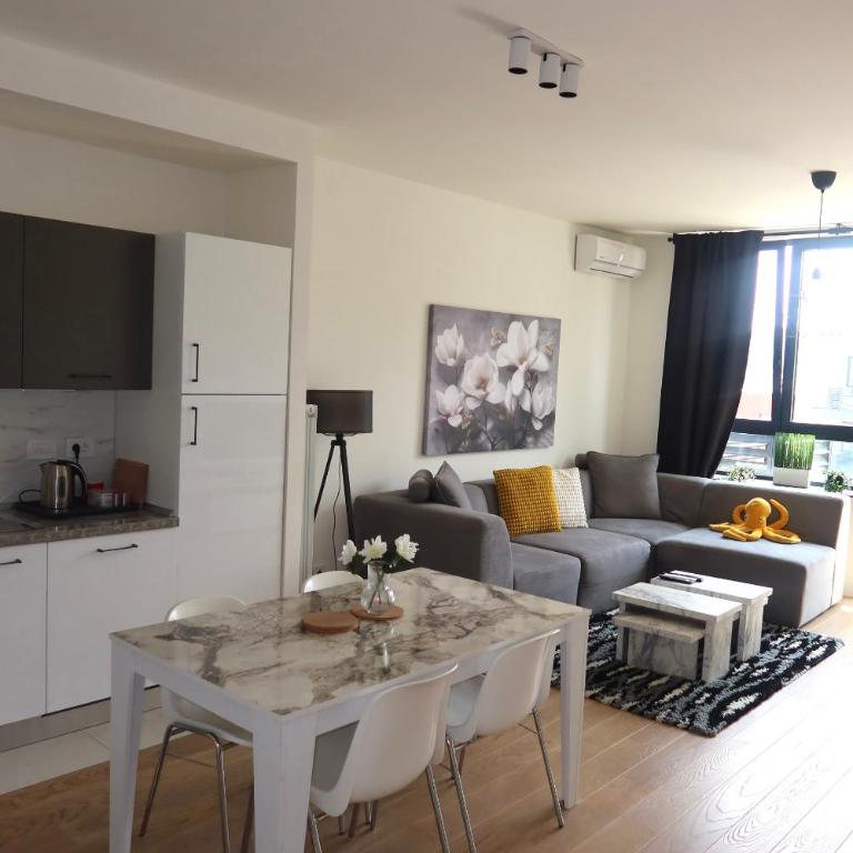 Beograd na vodi Belgrade waterfront - Great city view - One-Bedroom Apartment - 7
