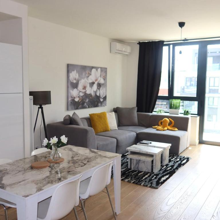 Beograd na vodi Belgrade waterfront - Great city view - One-Bedroom Apartment - 9