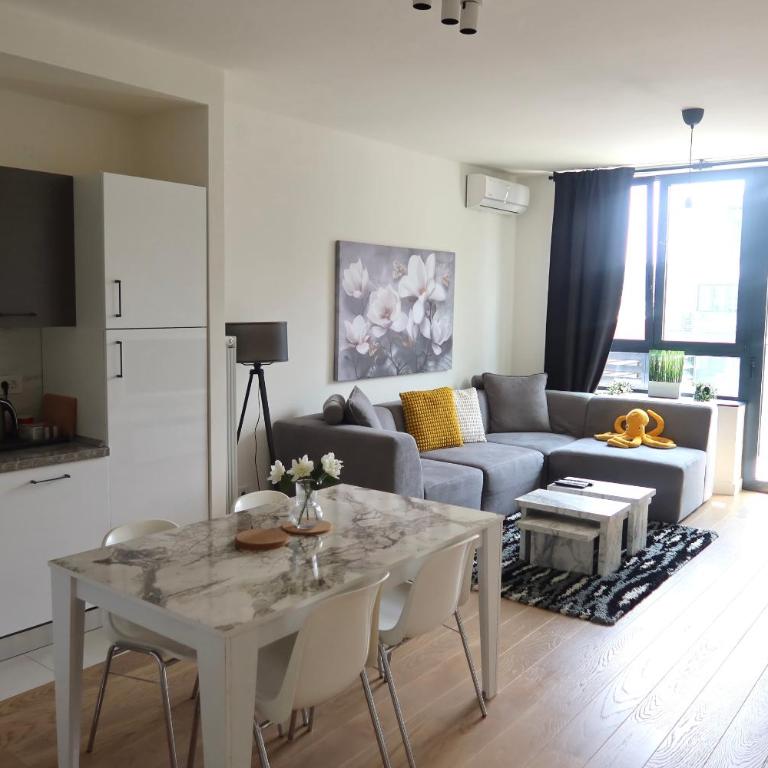Beograd na vodi Belgrade waterfront - Great city view - One-Bedroom Apartment - 11