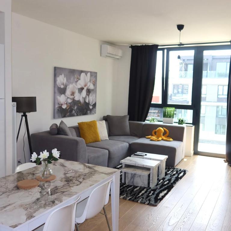Beograd na vodi Belgrade waterfront - Great city view - One-Bedroom Apartment - 13