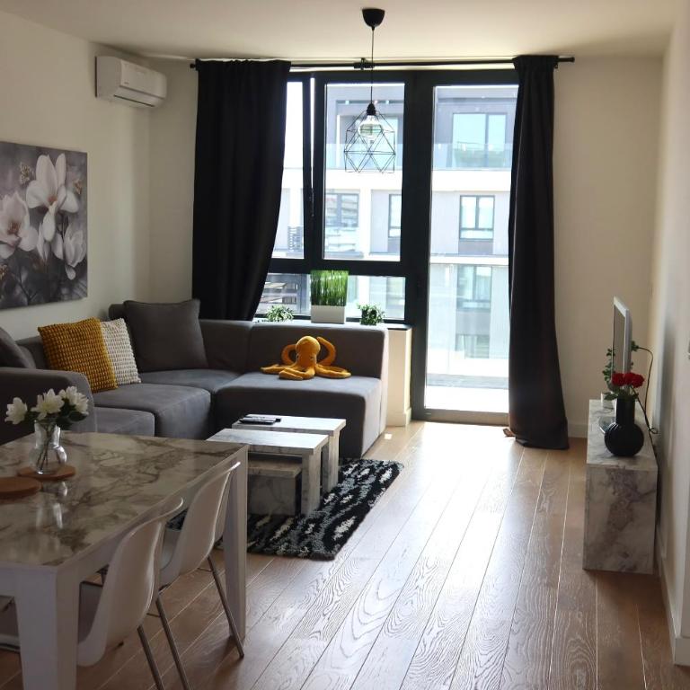 Beograd na vodi Belgrade waterfront - Great city view - One-Bedroom Apartment - 21