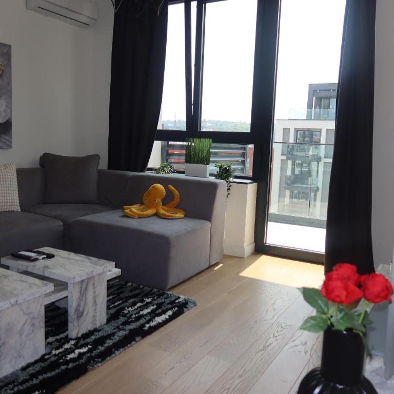 Beograd na vodi Belgrade waterfront - Great city view - One-Bedroom Apartment - 44