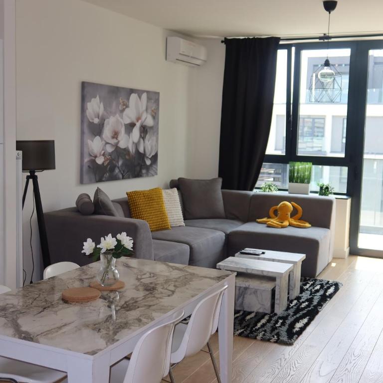 Beograd na vodi Belgrade waterfront - Great city view - One-Bedroom Apartment - 45