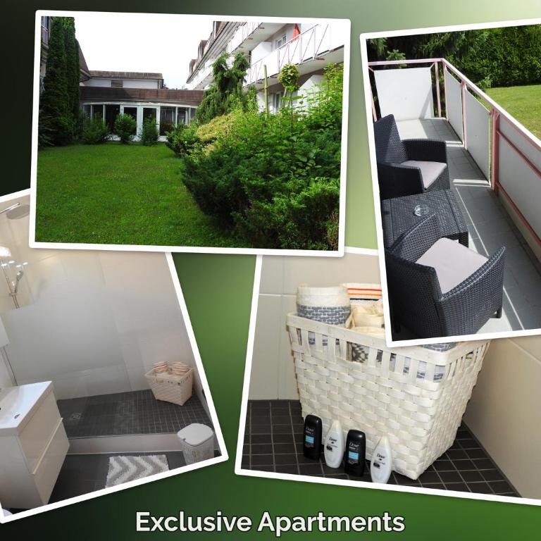 Exclusive Holiday Apartments - Appartamento con 1 Camera da Letto, Balcone e Vista Giardino - 16