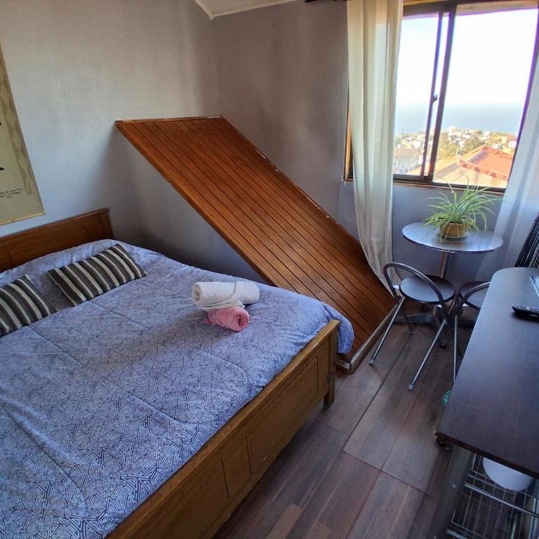 Hostal con vista al Mar, Casa Altavista Valparaíso - Double Room with Shared Bathroom - 1