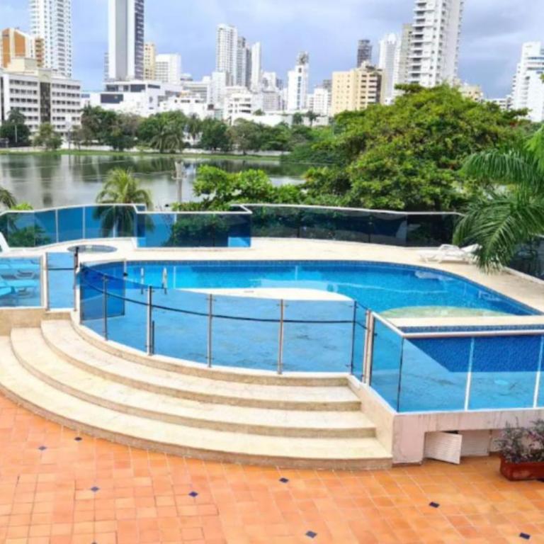 Apartamento con Piscina Cartagena en el Laguito Bocagrande - One-Bedroom Apartment - 10
