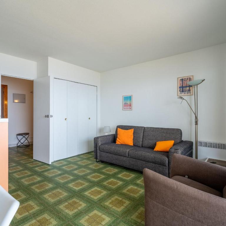 Studio cabine avec balcon, parking privé, accès direct plage, proche centre ville - FR-1-319-44 - Monolocale - 5