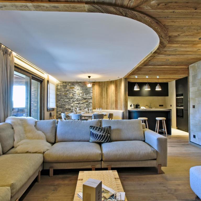 Appartement skis aux pieds, cheminée, conciergerie 5* - FR-1-613-37 - Apartamento (8 adultos) - 32