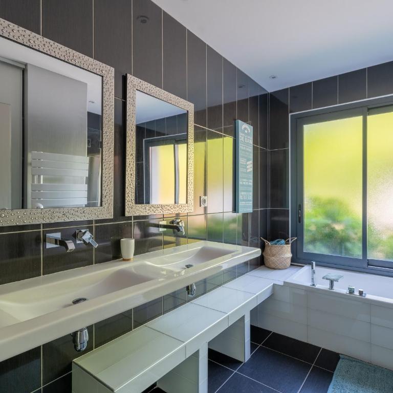 Villa Contemporaine 14 Pers. avec Piscine Chauffée et Jardin - Dune du Pyla et Plages à Proximité - FR-1-319-512 - Villa - 13