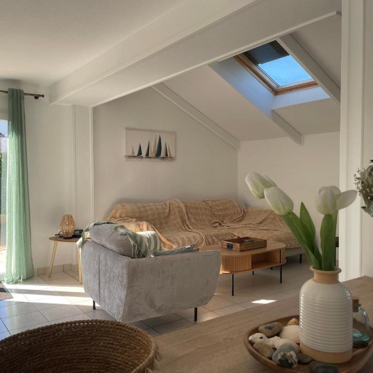 Maison charmante proches plages - 9 pers. - jardin, vélos, calme - Arzon - FR-1-639-22 - Maison de Vacances - 18