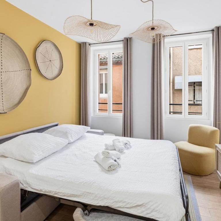 SUNNY Neuf - Climatisé - Centre ville - Appartamento con 1 Camera da Letto - 8