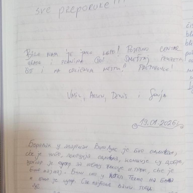 VIGO LUX Studio Vrnjacka banja - Apartman sa 1 Spavaćom Sobom - 88