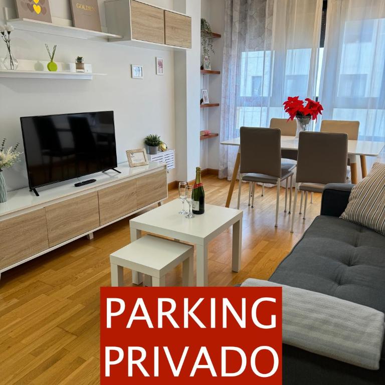 Apartamento en Gijón con garaje y wifi - Apartamento de 1 dormitorio - 1
