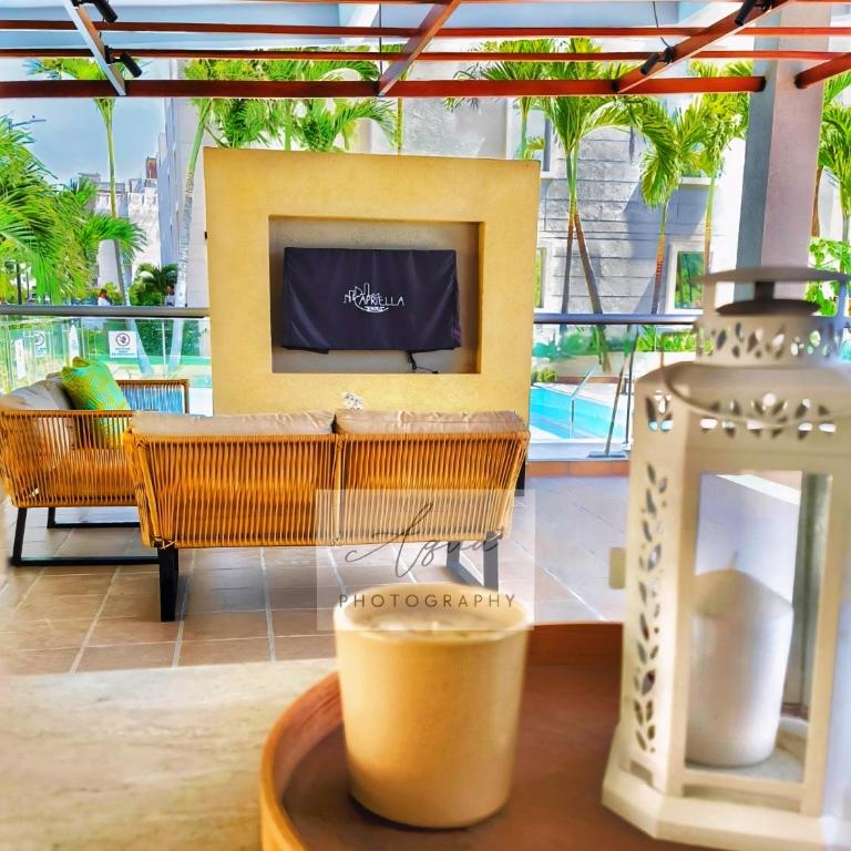 Suite con piscina cerca del mar, ideal para relajarse - Two-Bedroom Apartment with Balcony - 3