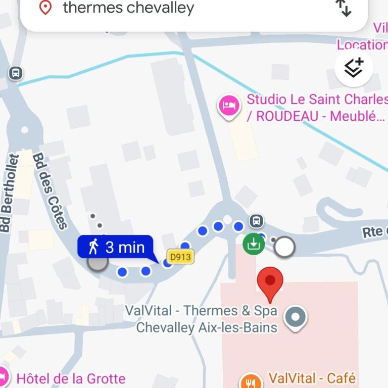 Studio 2 étoiles proche thermes avec parking - Appartamento con 1 Camera da Letto - 9