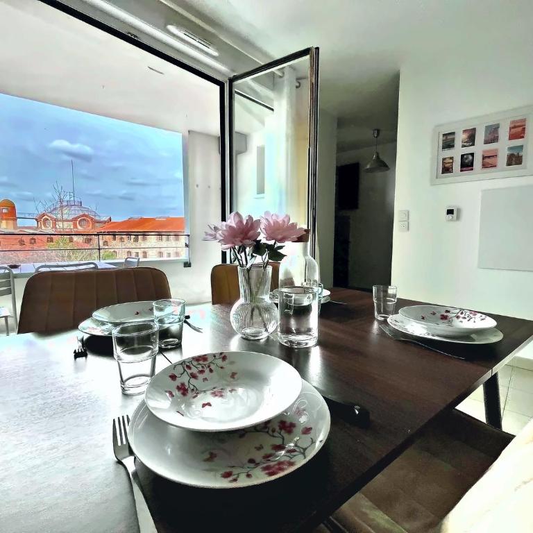 L'Instant Saint Michel - Toulouse Center - Appartamento Deluxe con 1 Camera da Letto e Vista Città - 9