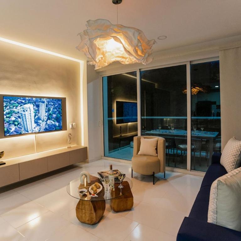Ocean View Morros Lujo y Descanso en Cartagena - Three-Bedroom Apartment - 1