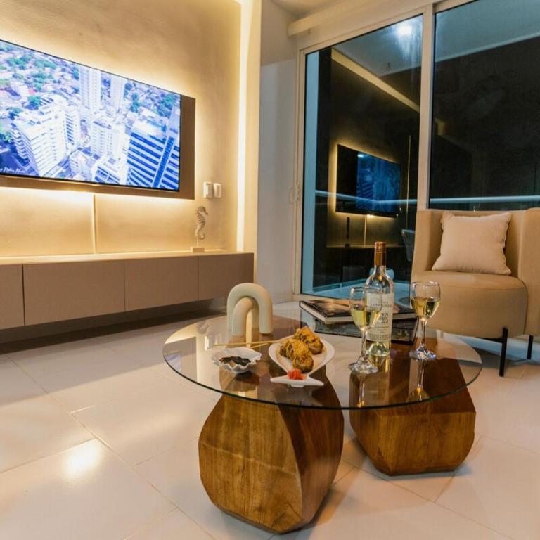 Ocean View Morros Lujo y Descanso en Cartagena - Three-Bedroom Apartment - 9