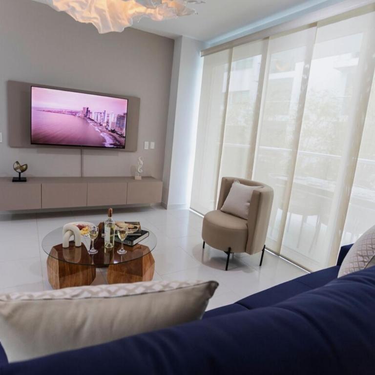 Ocean View Morros Lujo y Descanso en Cartagena - Three-Bedroom Apartment - 19