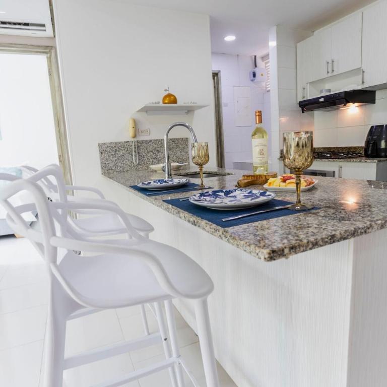 Ocean View Morros Lujo y Descanso en Cartagena - Three-Bedroom Apartment - 40