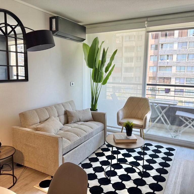 Comfort and luxury in downtown Santiago - Two-Bedroom Apartment - 1