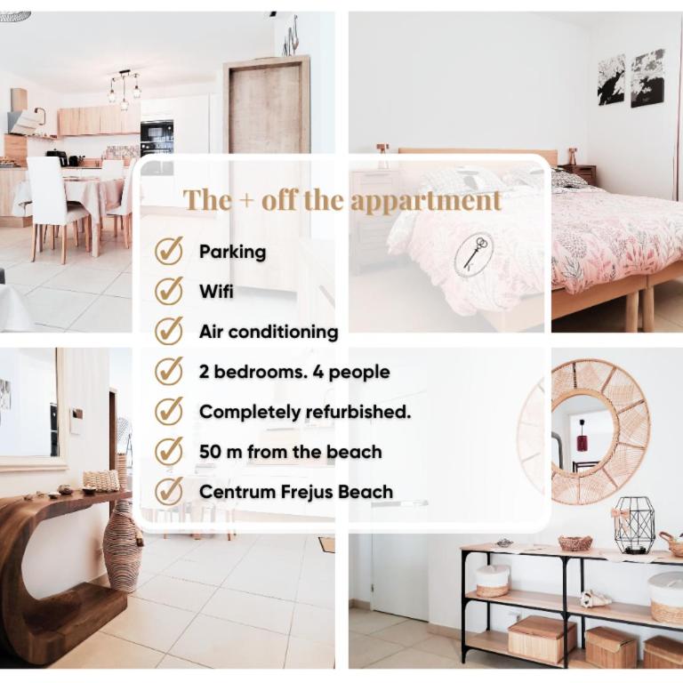 Appart 2 chambres - 50 m de la mer - parking - Appartement - 2