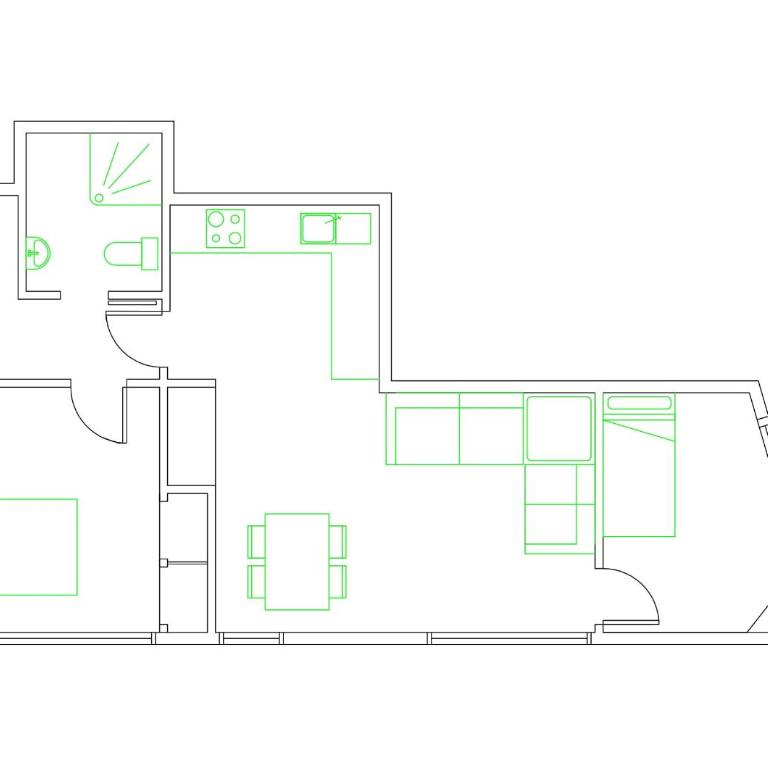 Apartamento La Benasquita - Apartamento de 2 dormitorios - 40
