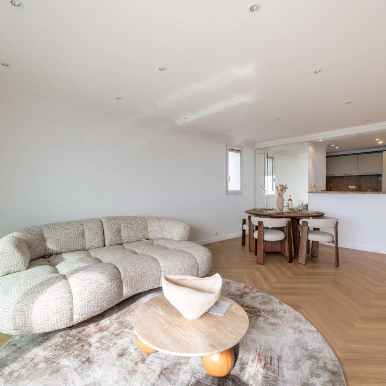 3P Traversant Vue Mer Cannes Est - Appartement - 9