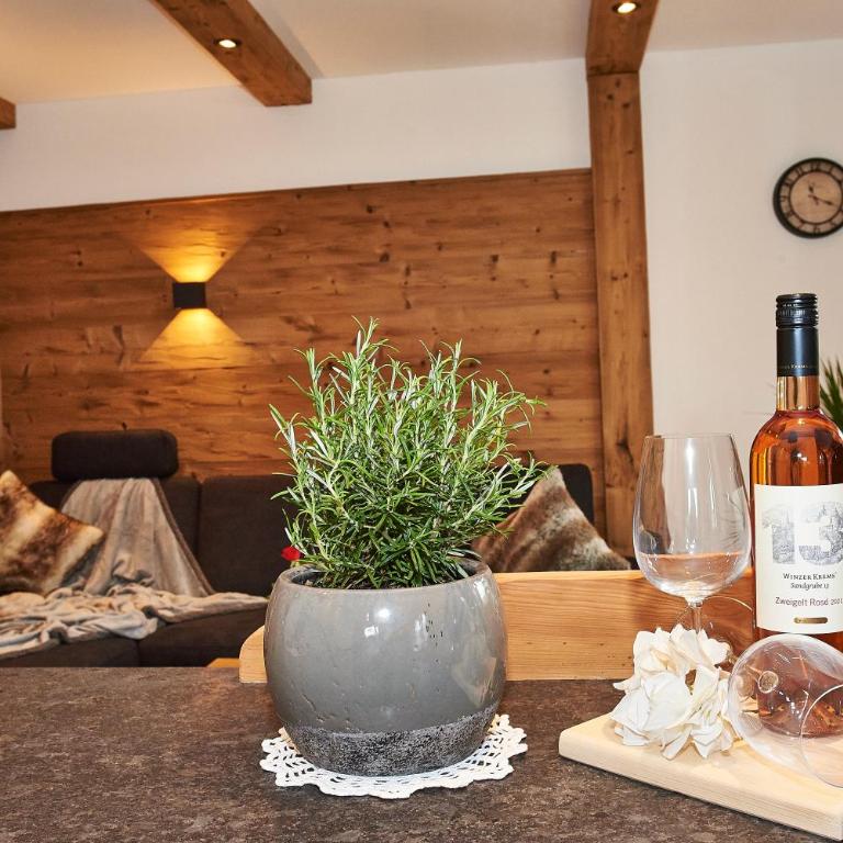 Krennlehen - Apartment mit 1 Schlafzimmer, Balkon und Bergblick - 7