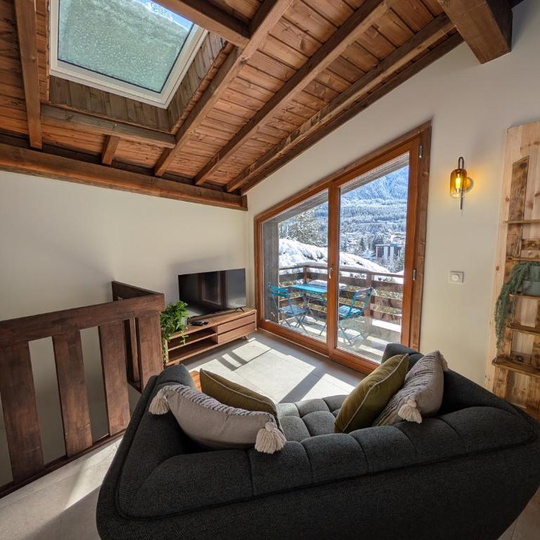 Stunning New Apartment in Chamonix with Mont Blanc Views - Apartamento de 1 dormitorio - 13