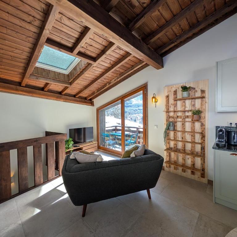 Stunning New Apartment in Chamonix with Mont Blanc Views - Apartamento de 1 dormitorio - 12