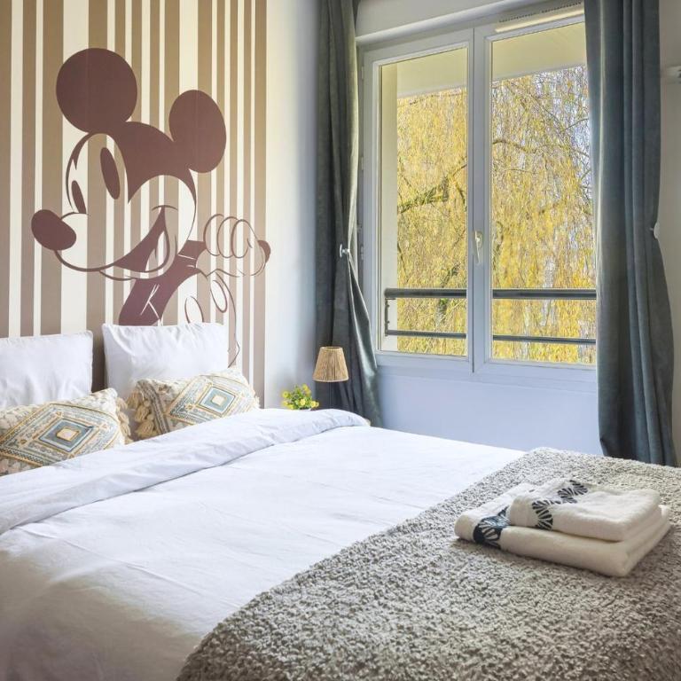 Le Saule - T2 avec Balcon & Parking - Proche Disneyland - Apartment mit 1 Schlafzimmer - 15