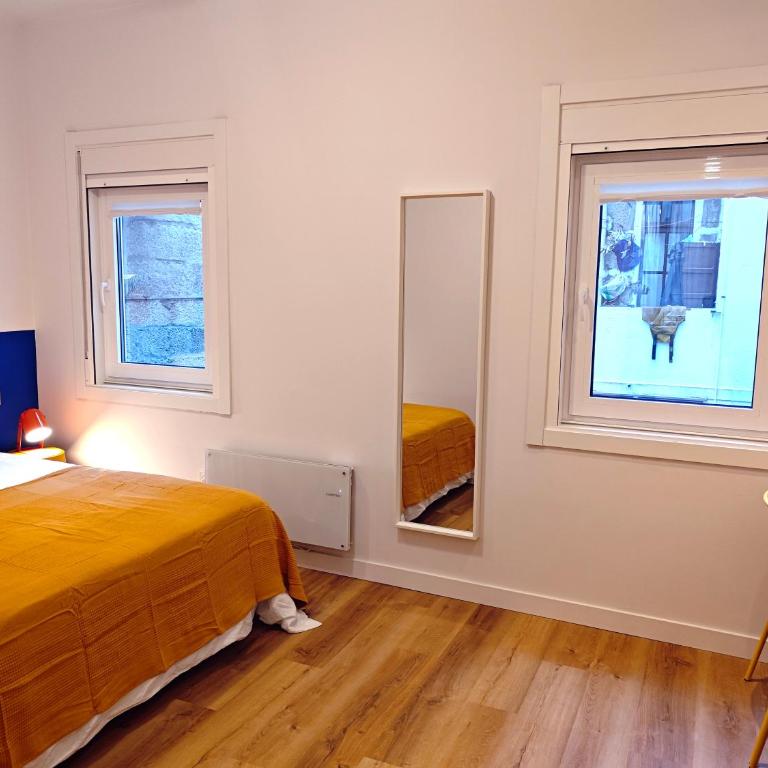 Pensión Apartamento Vigo Centro Fisterra 10 - Habitación Doble con baño privado - 7