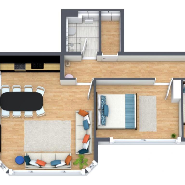 Valemi NEW Premium & Huge, 2Bathroom, SuperCentral, FreeParking, up to 8-16 Guests - Apartment mit 3 Schlafzimmern - 32