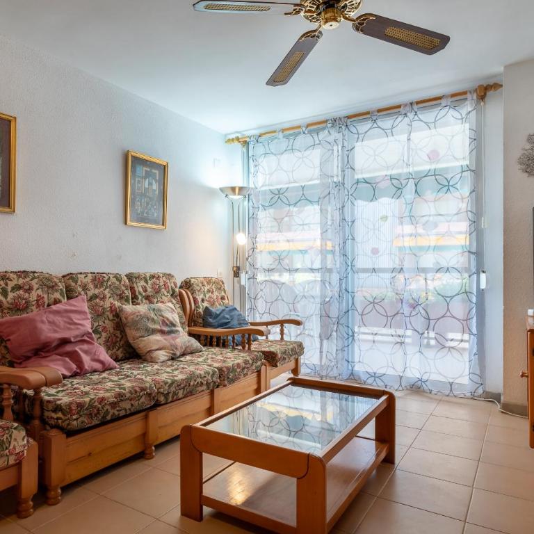 AT046 Els Pins, 1ra línea de la playa, piscina, airco, aparcamiento - Apartamento de 2 dormitorios - 21