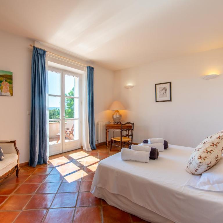 Villa 16 pers climatisée vue mer Saint-Tropez, piscine, proche Golf Tennis Padel - Villa con Piscina Privata - 30
