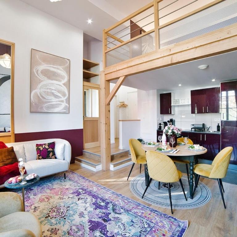 The Purple Suite - Duplex - Mulhouse Center - Apartment mit 2 Schlafzimmern - 1