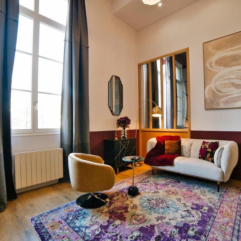 The Purple Suite - Duplex - Mulhouse Center - Apartment mit 2 Schlafzimmern - 62