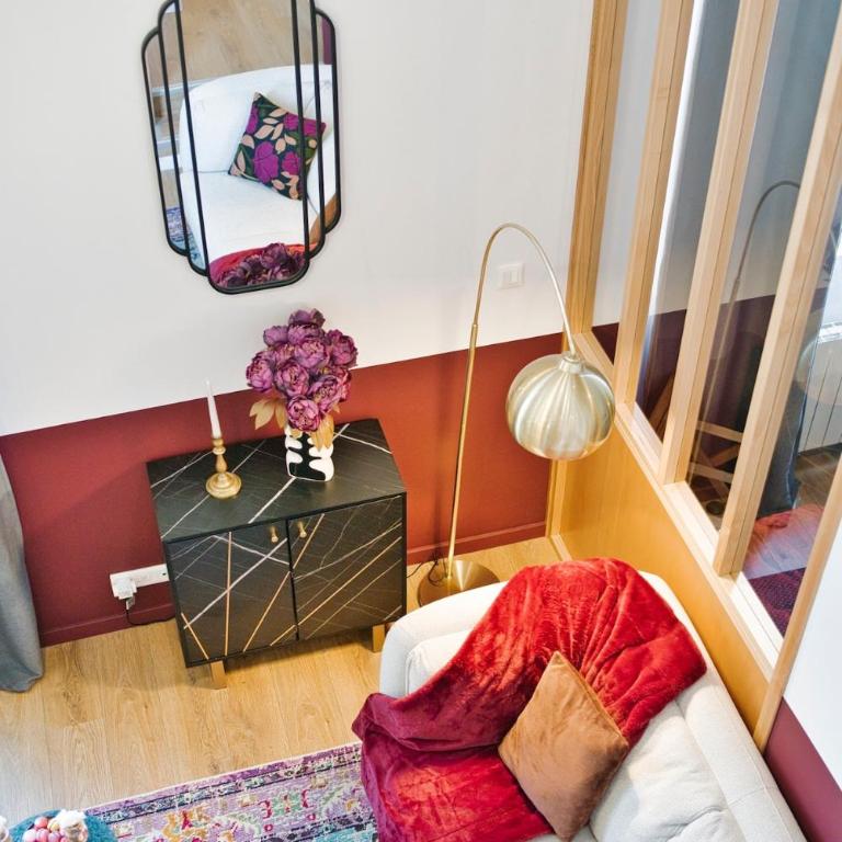 The Purple Suite - Duplex - Mulhouse Center - Apartment mit 2 Schlafzimmern - 58