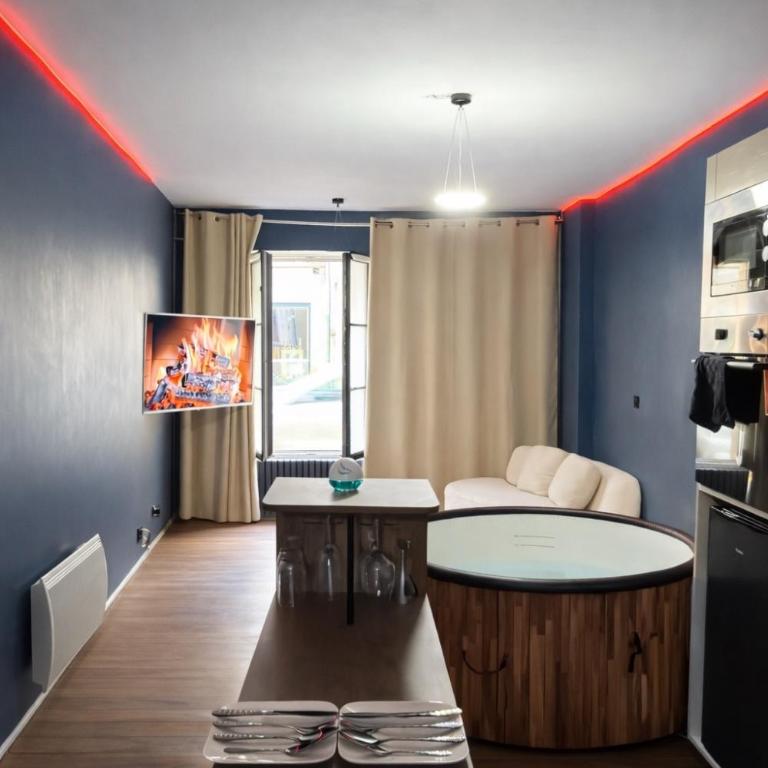 L'Envers SPA - Suite Romantique Metz Centre - Apartment mit 1 Schlafzimmer - 21